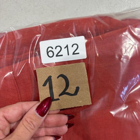 Anthropologie See U Soon Linen Blend Pants 42 (32W)  Wide Leg‎ Orange NWT Womens - Picture 11 of 11